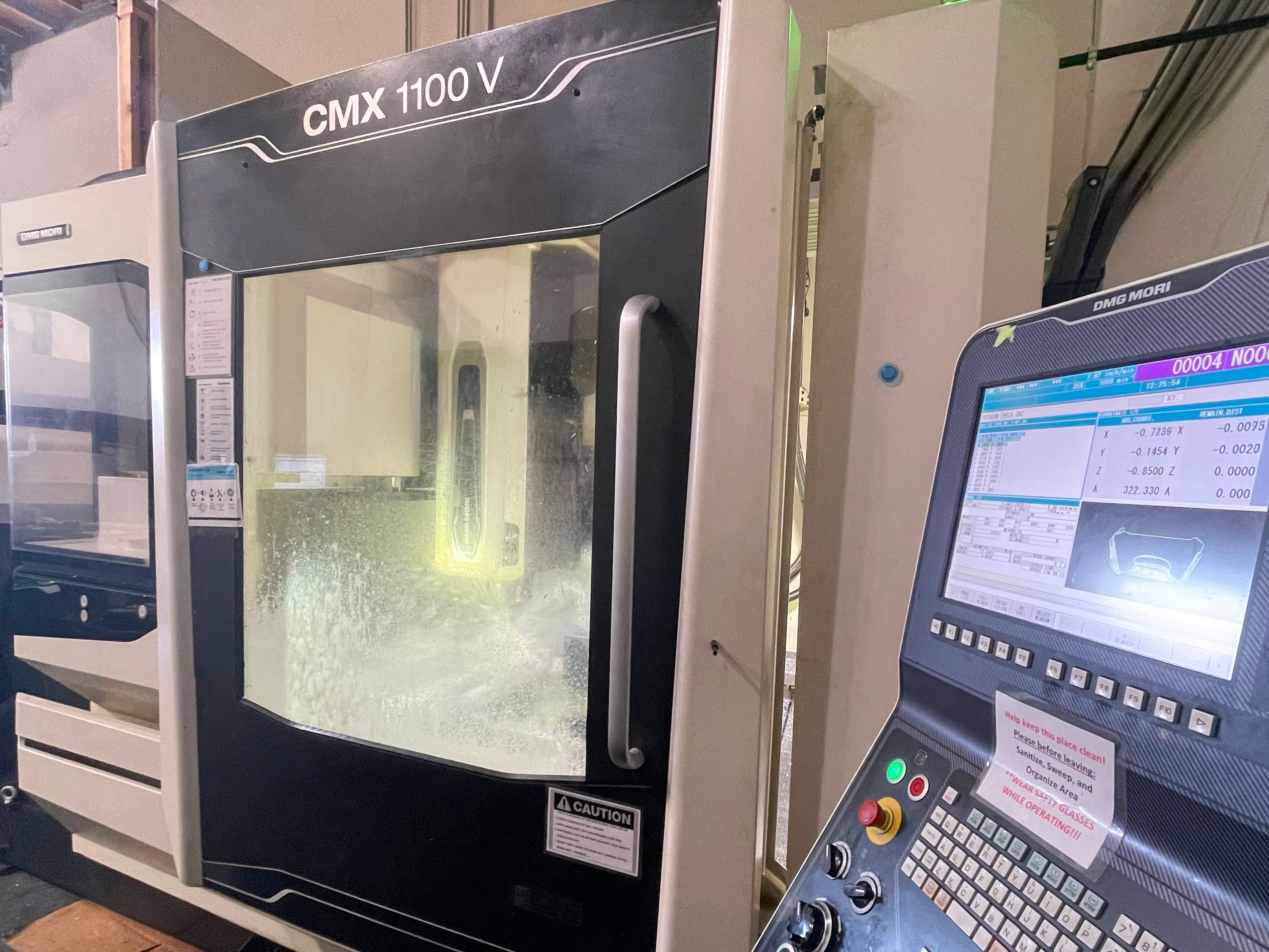 Used DMG MORI SEIKI CMX1100V Vertical Machining Center #11401